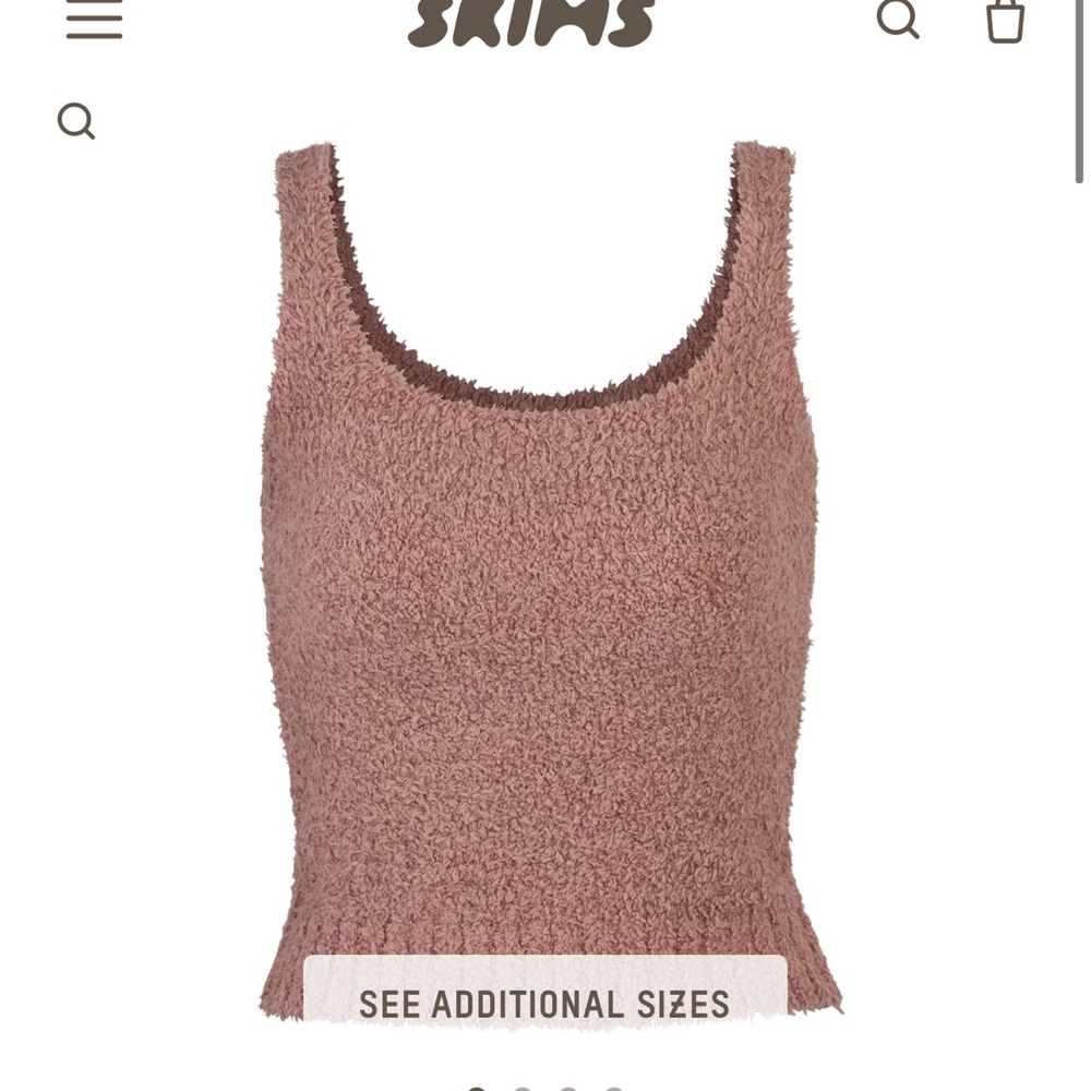 SKIMS Cozy Knit Tank and Joggers set - New w/tags